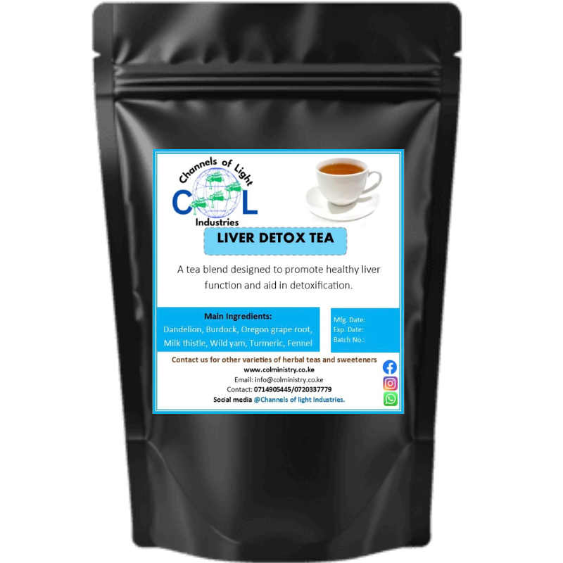 Liver Tea Label Liver Detox Tea – COL MINISTRY KENYA