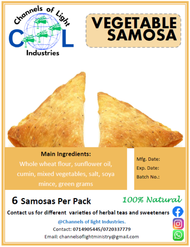 Vegetable Samosa – COL MINISTRY KENYA